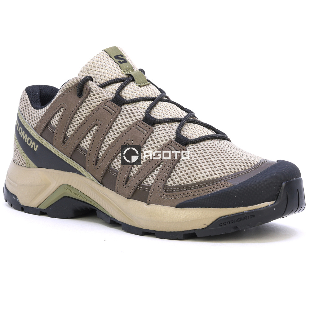 detail SALOMON X-Adventure Recon Dsrtan hnědá pánská outdoor obuv