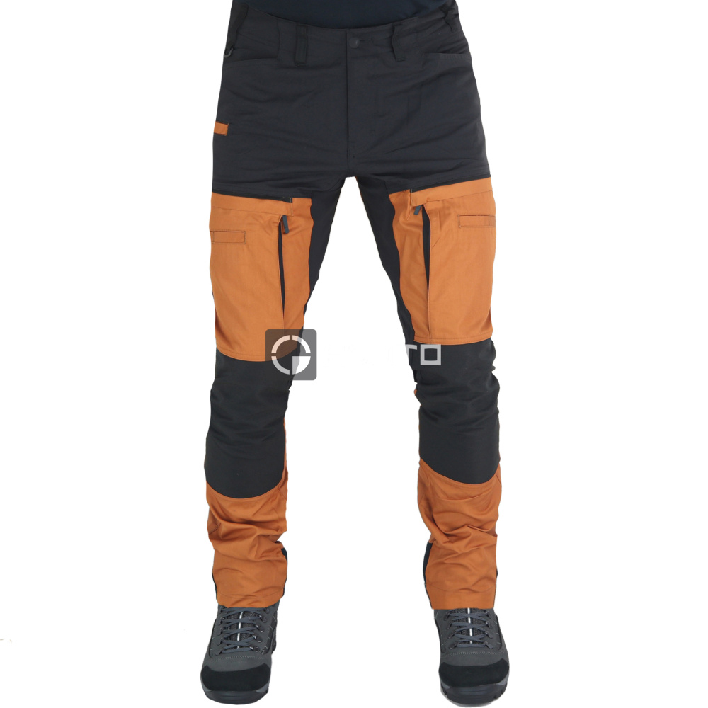 detail BLAKLADER Sweden oranžové pánské outdoor/pracovní kalhoty Stretch CORDURA®