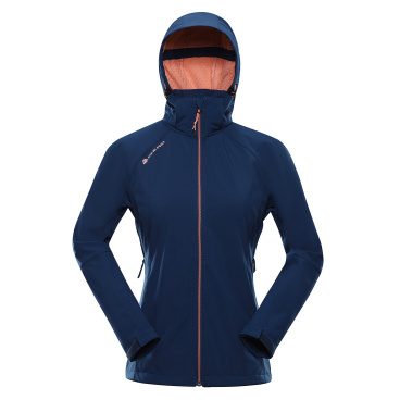 ALPINE PRO Hoora modrá dámská softshell bunda 8000 mm