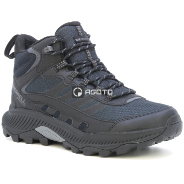 MERRELL SPEED STRIKE 2 MID WP black černá pánská outdoor obuv