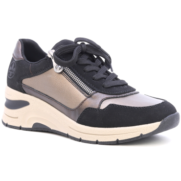 RIEKER N9301-91 černé dámské sneakers