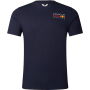 nahlad Red Bull Racing F1 Core Tee modré pánské triko 100% Ba