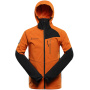 nahlad ALPINE PRO Esprit oranžová pánská softshell bunda DWR 8000 mm